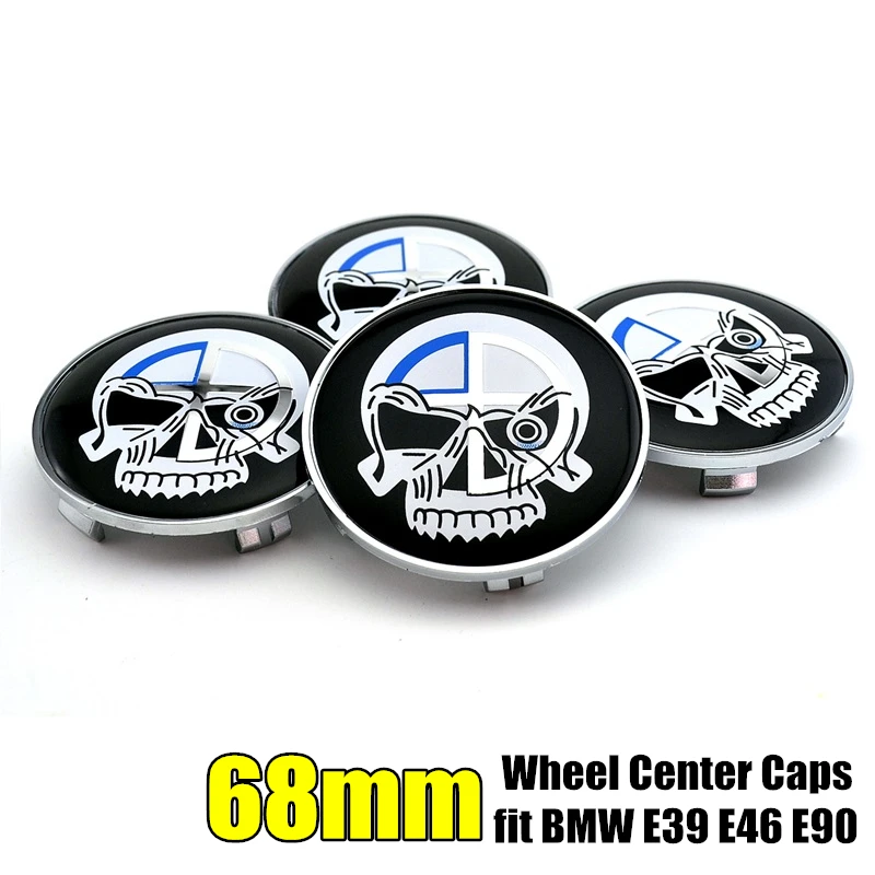 4 Pcs Evil Skull Alloy Wheel Rim Center Hub Caps Covers for bmw 68mm E36 E46 E90 E92 E93
4 Pcs Evil Skull Alloy Wheel Rim Center Hub Caps Covers for bmw 68mm E36 E46 E90 E92 E93