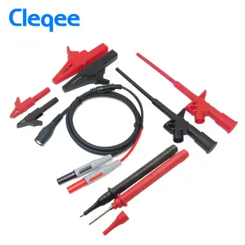 Cleqee P1800B 9-in-1 BNC Electronic Specialties Test Lead Automotive Test Probe Kit Multimeter test probe Alligator clip
Cleqee P1800B 9-in-1 BNC Electronic Specialties Test Lead Automotive Test Probe Kit Multimeter test probe Alligator clip