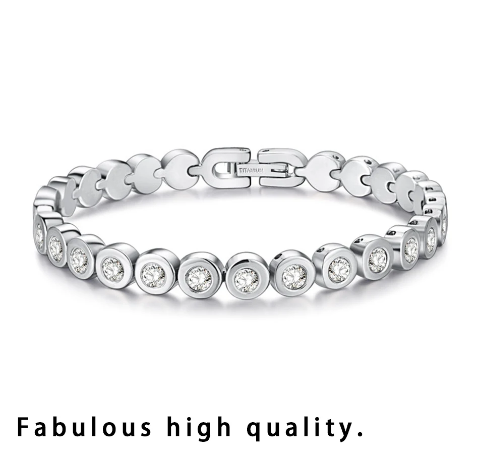 tennis bracelets women (3)pc