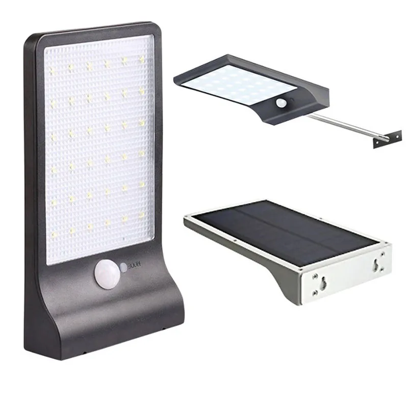 36 LEDs Solar Lamp Led Light PIR Motion Sensor Solar Powered Lampada Decorative Wall Street Garden Light For Yard Outdoor
36 LEDs Solar Lamp Led Light PIR Motion Sensor Solar Powered Lampada Decorative Wall Street Garden Light For Yard Outdoor