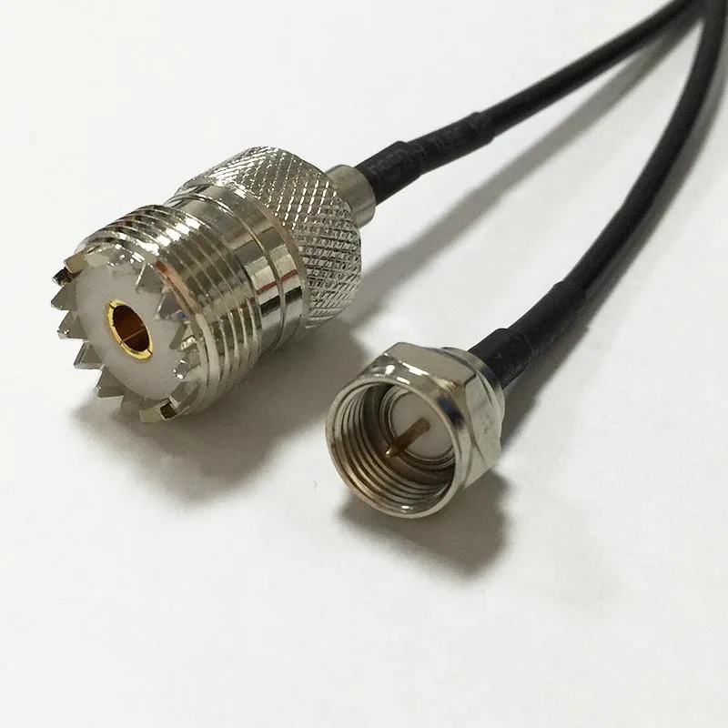 New UHF Female Jack Connector Switch F Male Plug Connector RG174 Wholesale 20CM 8" Adapter
New UHF Female Jack Connector Switch F Male Plug Connector RG174 Wholesale 20CM 8" Adapter