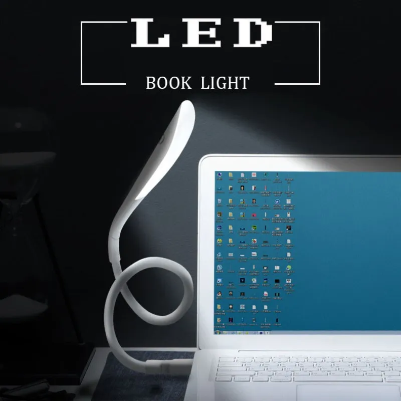 Luminaria Новый flexible 14LED Touch USB ультра-яркий свет Портативный мини лампы для ноутбука