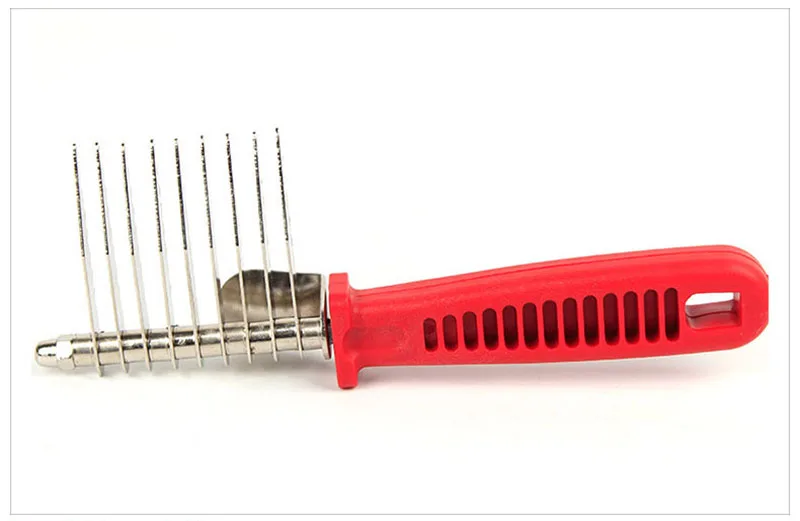 Dematting Dog Comb Pet Groomer Rake Brush for Dogs and Cats Professional Deshedding Tool Reduces Knots & Tangles Instantly1