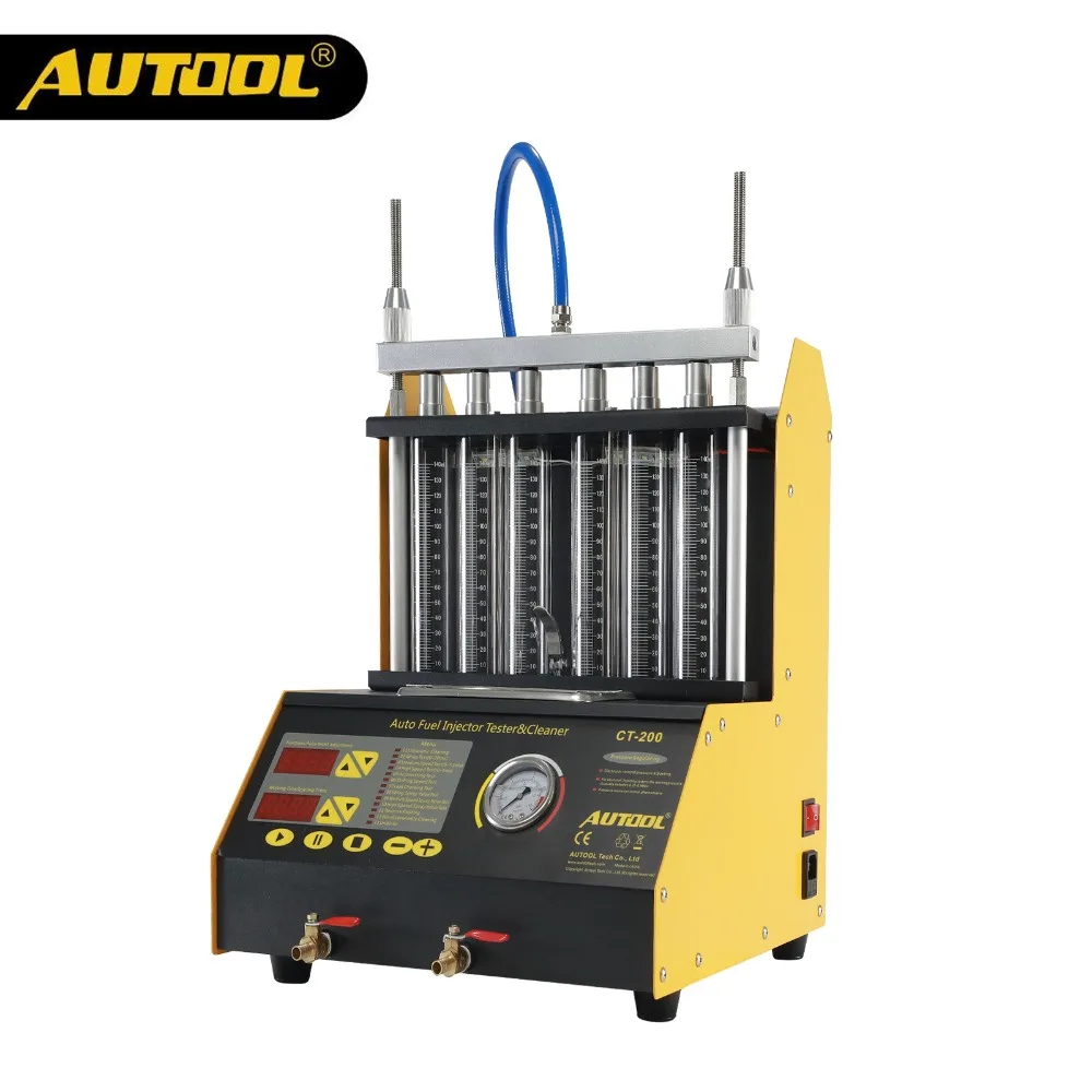 AUTOOL CT200 6 4 Cylinder Ultrasonic Fuel Injector Cleaning Machine Diagnostic Motorcycles Injector Cleaning Machine PK CNC602A
AUTOOL CT200 6 4 Cylinder Ultrasonic Fuel Injector Cleaning Machine Diagnostic Motorcycles Injector Cleaning Machine PK CNC602A