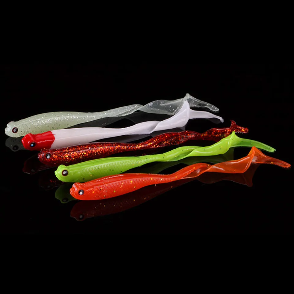WALK FISH 4PCS/Lot 115mm 6.4g Soft Bait Belly Chest Open Fork Tail Simulation Minnow Fishing Lure Swimbait Shaped Lure
WALK FISH 4PCS/Lot 115mm 6.4g Soft Bait Belly Chest Open Fork Tail Simulation Minnow Fishing Lure Swimbait Shaped Lure