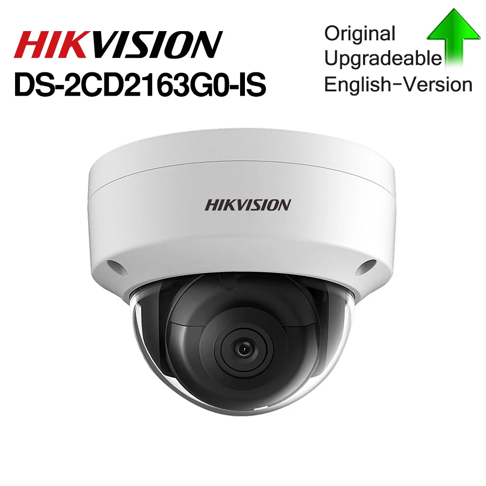 Hikvision Original 6mp IR Fixed Dome Network camera DS-2CD2163G0-IS With SD CARD SLOT 120dB WDR outdoor With Audio&POE
Hikvision Original 6mp IR Fixed Dome Network camera DS-2CD2163G0-IS With SD CARD SLOT 120dB WDR outdoor With Audio&POE