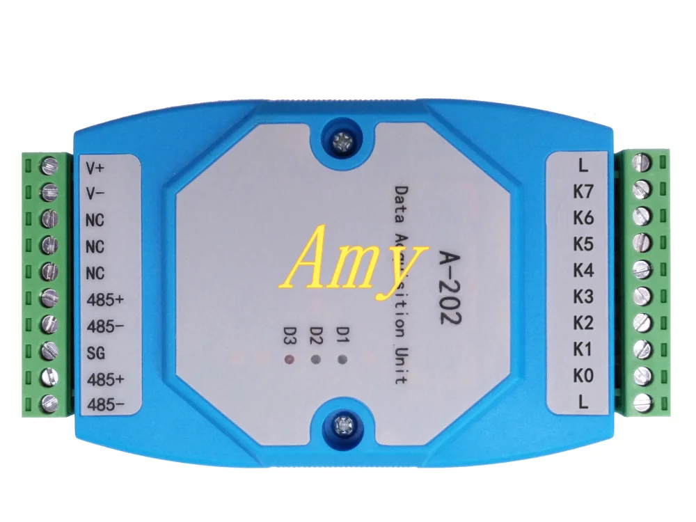 A-202 8 way RS485 relay normally open output module intelligent monitor remote control terminal
A-202 8 way RS485 relay normally open output module intelligent monitor remote control terminal