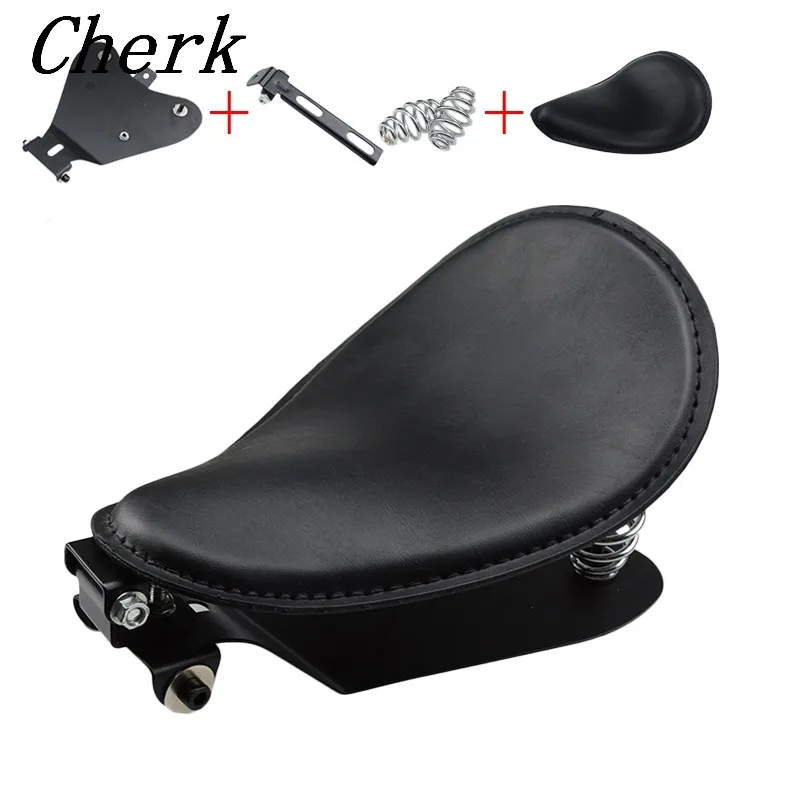 Motorcycle Solo Seat Baseplate 3" Springs Bracket Mounting Kit For Harley Sportster XL 883 Bobber Chopper Custom application
Motorcycle Solo Seat Baseplate 3" Springs Bracket Mounting Kit For Harley Sportster XL 883 Bobber Chopper Custom application