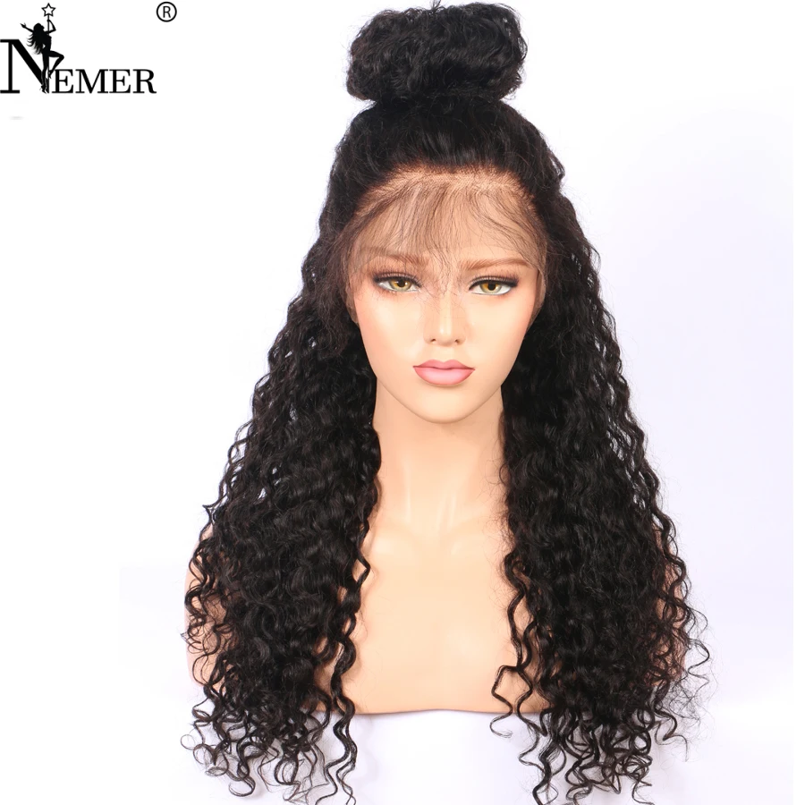 Curly-Lace-Front-Human-Hair-Wigs-For-Black-Women-150-Density-Pre-Plucked-With-Baby-Hair