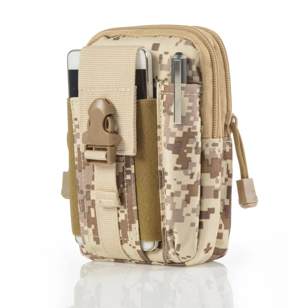 Outdoor Multi-Function Climbing Trekking Sports Running Waterproof Splashing 5.5/6 Inch Phone Package Saddlebag Tactical Pocket | Спорт и