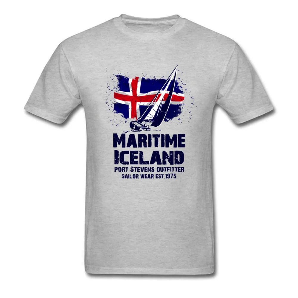 Maritime sailing Iceland flag_grey