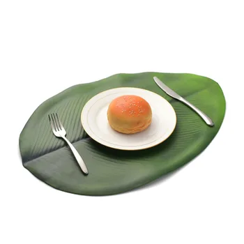 4pcs Banana Leaf Table Mat Placemat Simulation Plant PVC Cup Coffee Table Mats For Dining Table Coasters Desktop Decoration
4pcs Banana Leaf Table Mat Placemat Simulation Plant PVC Cup Coffee Table Mats For Dining Table Coasters Desktop Decoration