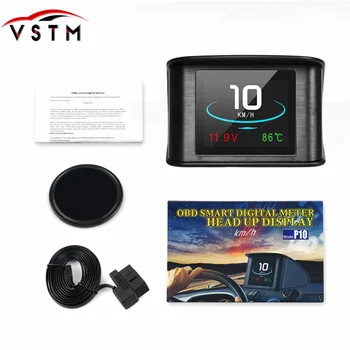 OBD2 EUOBD Car HUD Head Up Display Car Diagnostic Tool Voltage Speeding Alarm Digital LCD Display Speedometer Fuel Consumption
OBD2 EUOBD Car HUD Head Up Display Car Diagnostic Tool Voltage Speeding Alarm Digital LCD Display Speedometer Fuel Consumption