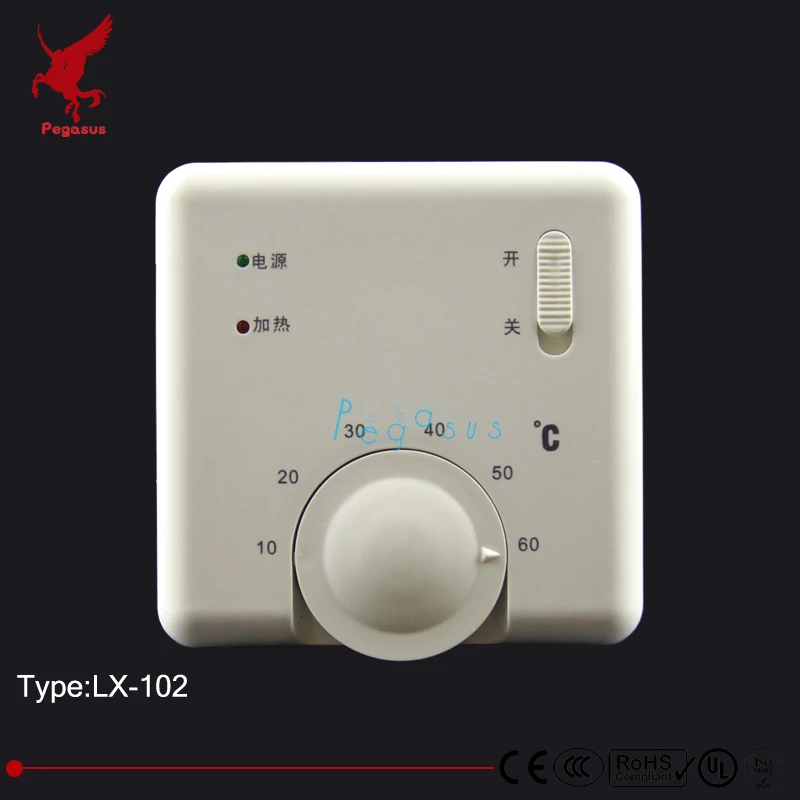 LX102 Simple operation type temperature controller Boiler water heater heating film temperature controller
LX102 Simple operation type temperature controller Boiler water heater heating film temperature controller