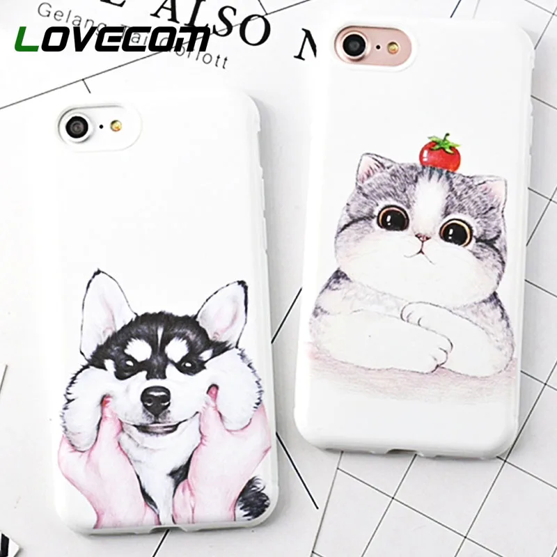 LOVECOM Cat & Dog Case For iPhone XS Max XR XS 6 6S Plus 7 8 Plus X Cell Phone Cases Soft TPU Cartoon Back Cover Coque Gifts
LOVECOM Cat & Dog Case For iPhone XS Max XR XS 6 6S Plus 7 8 Plus X Cell Phone Cases Soft TPU Cartoon Back Cover Coque Gifts