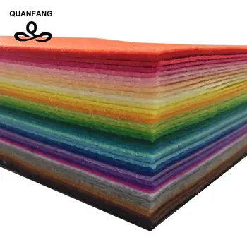 Quanfang Non Woven Fabric 1Mm Thickness Polyester Felt Of Home Decoration Pattern Bundle For Sewing Dolls Crafts 40Pcs 10X15Cm
Quanfang Non Woven Fabric 1Mm Thickness Polyester Felt Of Home Decoration Pattern Bundle For Sewing Dolls Crafts 40Pcs 10X15Cm