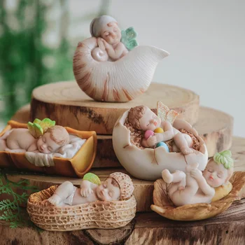 Lovely Sleeping Baby Statue Wings Angel Elf Flower Fairy Mini Figurine Collection Resin Crafts Ornaments Creative Gift For Girl
Lovely Sleeping Baby Statue Wings Angel Elf Flower Fairy Mini Figurine Collection Resin Crafts Ornaments Creative Gift For Girl