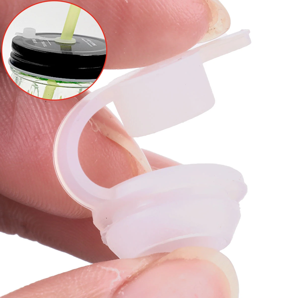 100Pcs BPA Free Silicone Straw Hole Grommets with Leak Proof Sealing Plugs for Bottles Mason Jar Lids Wine Beer Making
100Pcs BPA Free Silicone Straw Hole Grommets with Leak Proof Sealing Plugs for Bottles Mason Jar Lids Wine Beer Making
