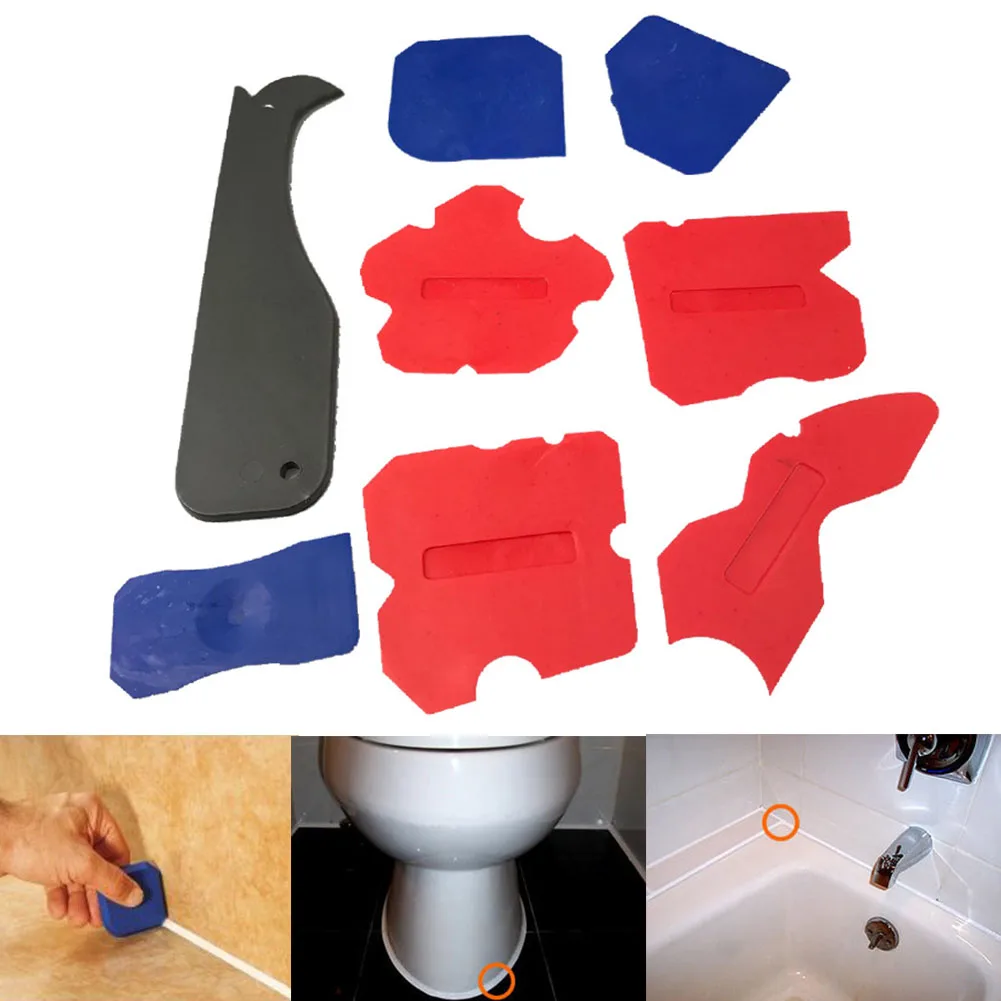 8 Pcs Home Multifunction Tool Caulking Silicone Sealant Profile Line Smoothing Caulk Remover Joint Corner Finishing Shovel Glue
8 Pcs Home Multifunction Tool Caulking Silicone Sealant Profile Line Smoothing Caulk Remover Joint Corner Finishing Shovel Glue