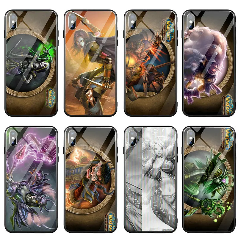 World Of Warcrafts WOWs Tempered Glass Mobile Phone Cases for iPhone 5 5S SE 8 7 6 6S Plus 10 X XR XS Max Coque Bags
World Of Warcrafts WOWs Tempered Glass Mobile Phone Cases for iPhone 5 5S SE 8 7 6 6S Plus 10 X XR XS Max Coque Bags