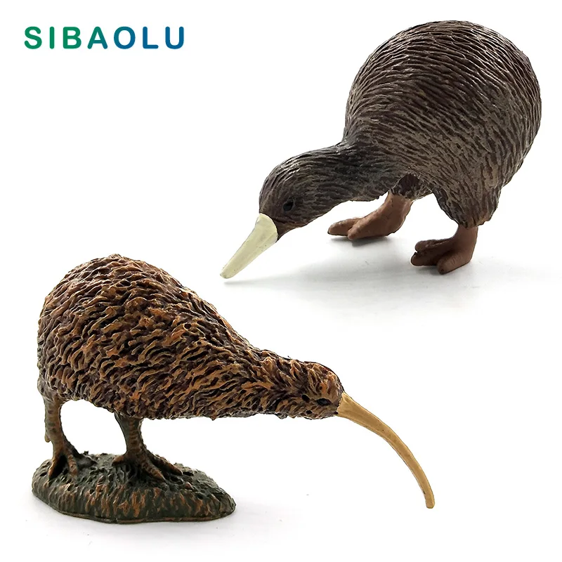 

Mini Simulation Small kiwi bird figurine animal Model Bonsai home decor miniature fairy garden decoration accessories figure toy