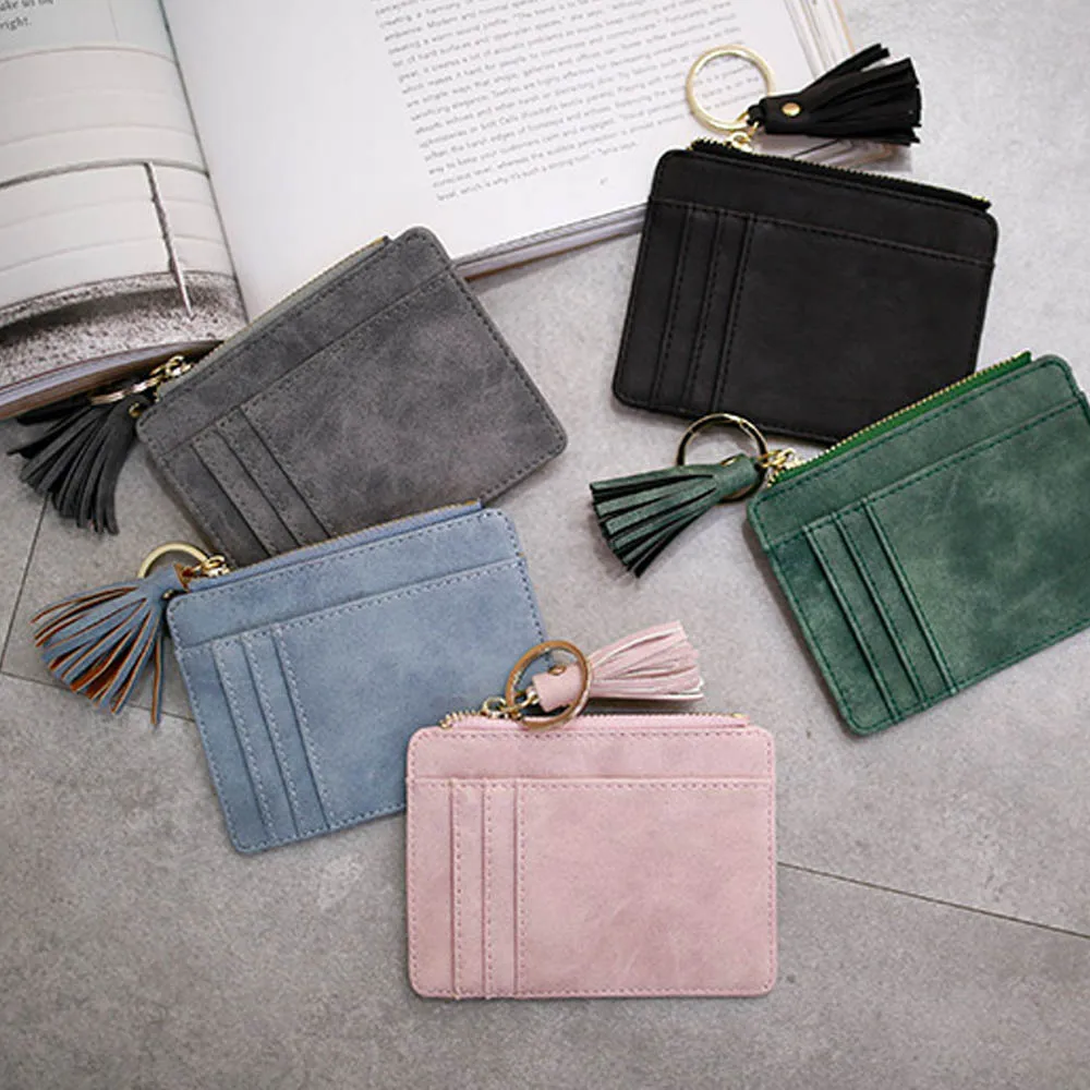 Faux Leather Tassel Coin Purse Wholesale Blanks Multi Pocket Card Holder Mini Coin Wallet with free shipping DOM1061334
Faux Leather Tassel Coin Purse Wholesale Blanks Multi Pocket Card Holder Mini Coin Wallet with free shipping DOM1061334