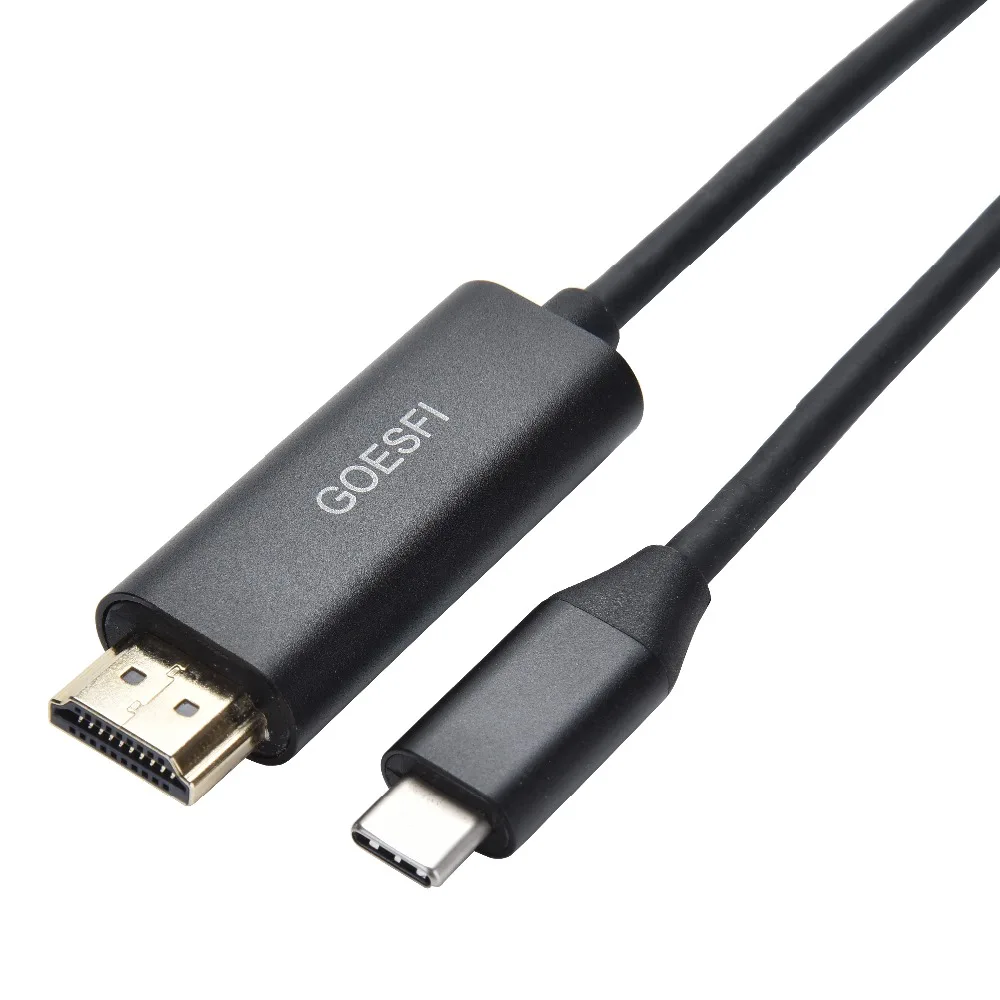 USB C/Thunderbolt 3 to HDMI Adapter Cable 4k Video Output for MHL Phone Table Laptop to TV Monitor Projector
USB C/Thunderbolt 3 to HDMI Adapter Cable 4k Video Output for MHL Phone Table Laptop to TV Monitor Projector