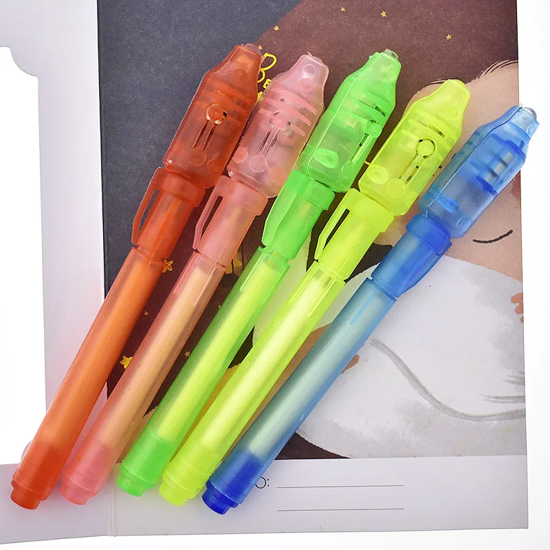 Creative Magic UV Light White Refill Invisible Ink Pen Random Color For Kids School Supplies Student
Creative Magic UV Light White Refill Invisible Ink Pen Random Color For Kids School Supplies Student