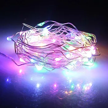 16.4FT 50leds LED Copper Wire String Lights Battery Operated Multi- colored String Light Ideal for Festival Party Christma's
16.4FT 50leds LED Copper Wire String Lights Battery Operated Multi- colored String Light Ideal for Festival Party Christma's