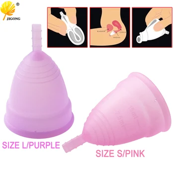 2Pcs Medical Grade Silicone Hygiene Menstrual Cups Lady Menstrual Cup Menstrual Aneercare Coupe Menstruelle S+L
2Pcs Medical Grade Silicone Hygiene Menstrual Cups Lady Menstrual Cup Menstrual Aneercare Coupe Menstruelle S+L