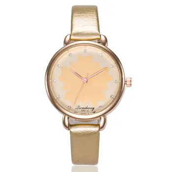 Top Brand Gold Watch Women Luxury Elegant Leather Sport Wrist Watches For Women's Fashion Quartz Watch Ladies Clock bayan saat 
Top Brand Gold Watch Women Luxury Elegant Leather Sport Wrist Watches For Women's Fashion Quartz Watch Ladies Clock bayan saat