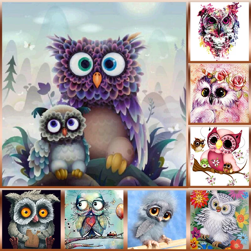 Round Drill 5D DIY Diamond Painting "Animal Owl series" Cross Stitch 5D Home Decor Gift
Round Drill 5D DIY Diamond Painting "Animal Owl series" Cross Stitch 5D Home Decor Gift