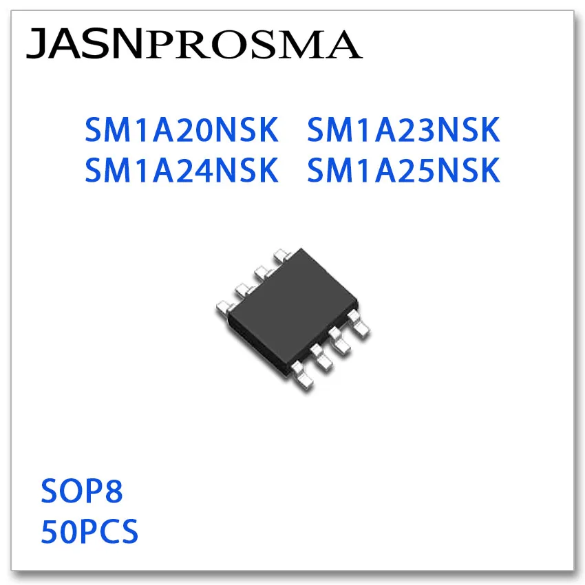 JASNPROSMA, 50 шт., SOP8 SM1A20NSK SM1A23NSK SM1A24NSK SM1A25NSK, высокое качество SM1A
JASNPROSMA, 50 шт., SOP8 SM1A20NSK SM1A23NSK SM1A24NSK SM1A25NSK, высокое качество SM1A