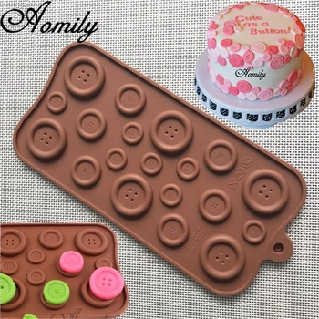 Aomily 3D Button Shaped Silicone Mold DIY Fondant Mold Baking Tool Chocolate Cookies Pastry Candy Jelly Kitchen Mould Tool
Aomily 3D Button Shaped Silicone Mold DIY Fondant Mold Baking Tool Chocolate Cookies Pastry Candy Jelly Kitchen Mould Tool