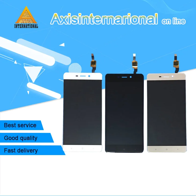 For 5.0" Xiaomi Redmi 4 redmi 4 (2GB RAM 16GB ROM) Axisinternational LCD screen display+touch digitizer for redmi 4 replacement
For 5.0" Xiaomi Redmi 4 redmi 4 (2GB RAM 16GB ROM) Axisinternational LCD screen display+touch digitizer for redmi 4 replacement