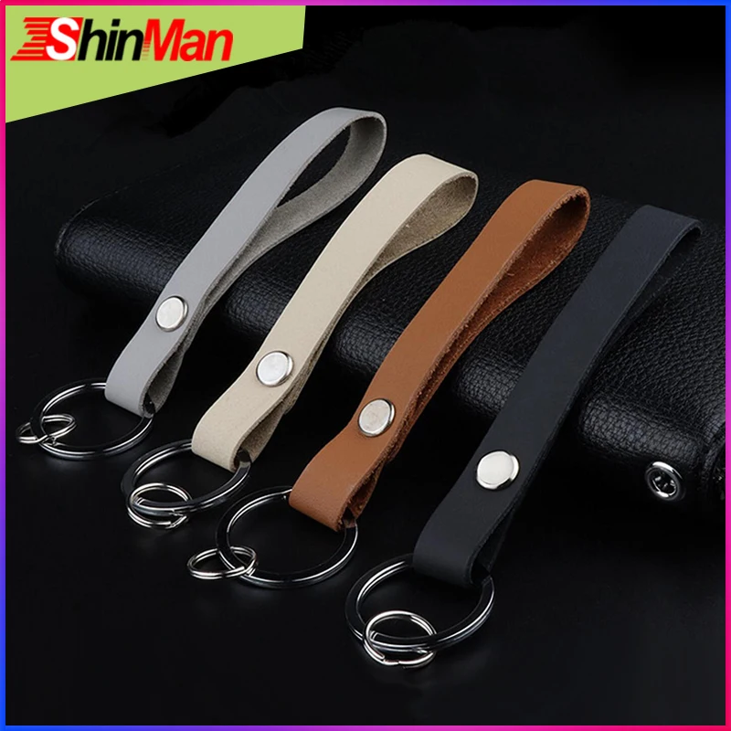 ShinMan Fashion 4Corlors Top Layer Leather Key ring key rope decorative rope Classic Leather CAR key Ring Keychain Accessorie
ShinMan Fashion 4Corlors Top Layer Leather Key ring key rope decorative rope Classic Leather CAR key Ring Keychain Accessorie