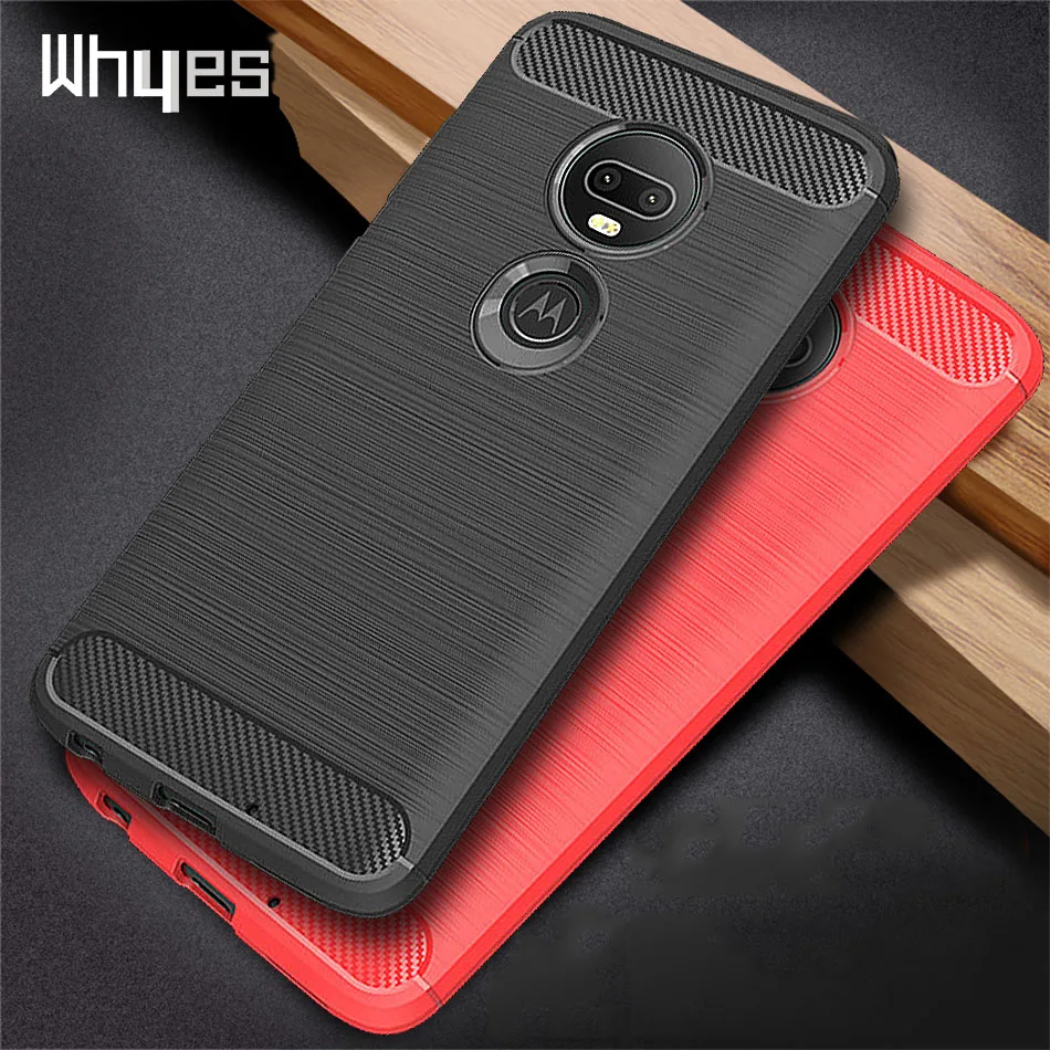 Silicone Case For Moto G7 Power G7 Play G6 Plus ShockProof Fitted Carbon Fiber Soft TPU Phone Cover For Moto G8 Power G8 play
Silicone Case For Moto G7 Power G7 Play G6 Plus ShockProof Fitted Carbon Fiber Soft TPU Phone Cover For Moto G8 Power G8 play