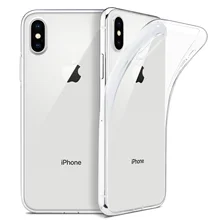 Para o iphone x caso, wefor fino claro macio tpu capa suporte de carregamento sem fio para apple 5.8 "iphone x/iphone 10 (2017 liberação)(China)