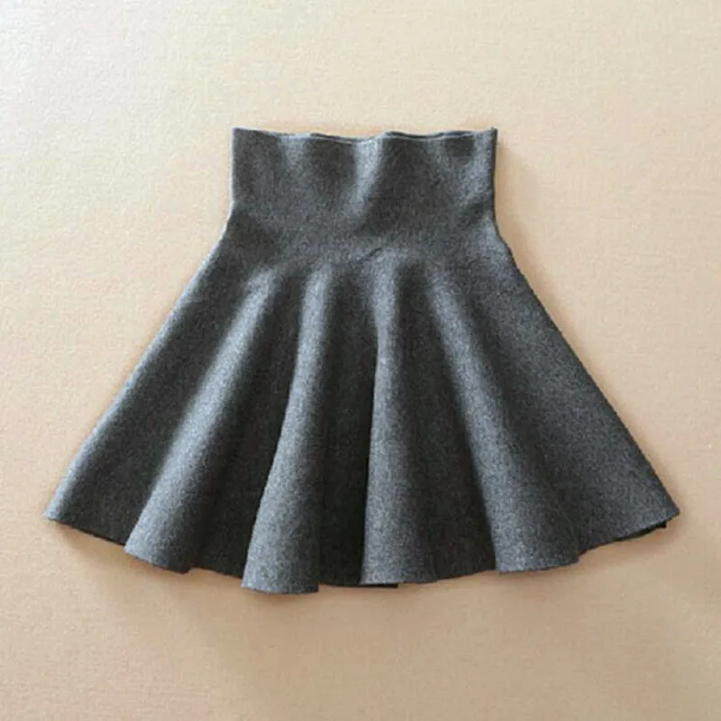 2019 Spring Autumn New Women Skirt Knitting Woolen Midi Skirt Ladies High Waist Casual Pleated Elastic Flared Skirts Womens
2019 Spring Autumn New Women Skirt Knitting Woolen Midi Skirt Ladies High Waist Casual Pleated Elastic Flared Skirts Womens