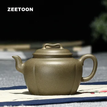 360cc Authentic Yixing Teapot Jingqiao Pot Healthy Purple Clay Tea Pot Chinese Kung Fu Tea set Tea maker Kettle Zisha Home Decor
360cc Authentic Yixing Teapot Jingqiao Pot Healthy Purple Clay Tea Pot Chinese Kung Fu Tea set Tea maker Kettle Zisha Home Decor