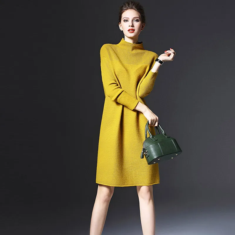 Knitting Dress Autumn Winter Women 2018 Vintage Casual Plus Size Long Sleeve Dress Female Elegant Long Party Dresses M-5XL Vs137
Knitting Dress Autumn Winter Women 2018 Vintage Casual Plus Size Long Sleeve Dress Female Elegant Long Party Dresses M-5XL Vs137
