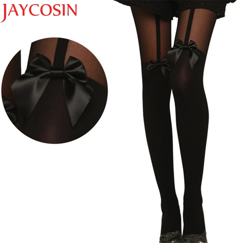 JAYCOSIN New Fashion Women Vintage Tights Bow Pantyhose Tattoo Mock Bow Suspender Sheer Stockings Drop Shipping
JAYCOSIN New Fashion Women Vintage Tights Bow Pantyhose Tattoo Mock Bow Suspender Sheer Stockings Drop Shipping