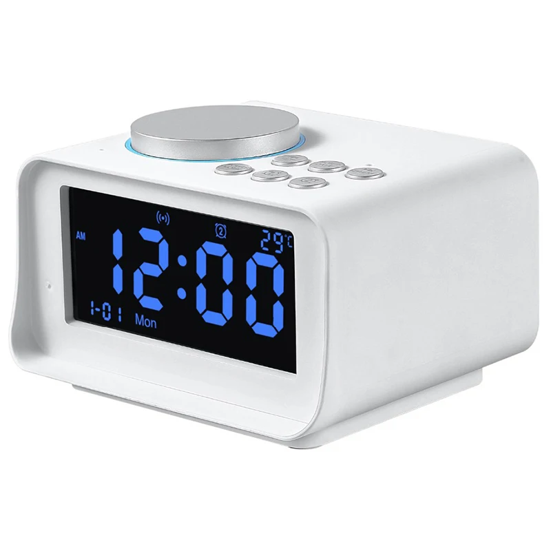 Us Plug Portable Bluetooth Speaker With Alarm Clock Temperature Time Bluetooth Stereo Sound Speaker Digital Support Tf Card Au
Us Plug Portable Bluetooth Speaker With Alarm Clock Temperature Time Bluetooth Stereo Sound Speaker Digital Support Tf Card Au