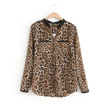 #4 DROPSHIP 2018 NEW Fahion Ladys Women Leopard Print Long Sleeve Chiffon Shirt Slim Casual Blouses Freeship
#4 DROPSHIP 2018 NEW Fahion Ladys Women Leopard Print Long Sleeve Chiffon Shirt Slim Casual Blouses Freeship