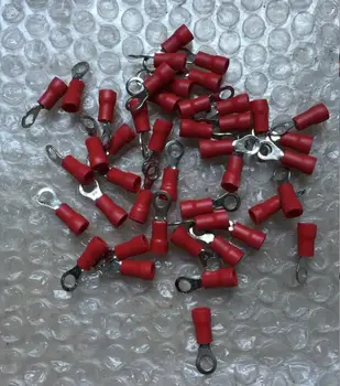 100PCS Circular insulation terminal end RVS1.25-4 cold-press terminal blocks 0.5-1.5mm2
100PCS Circular insulation terminal end RVS1.25-4 cold-press terminal blocks 0.5-1.5mm2