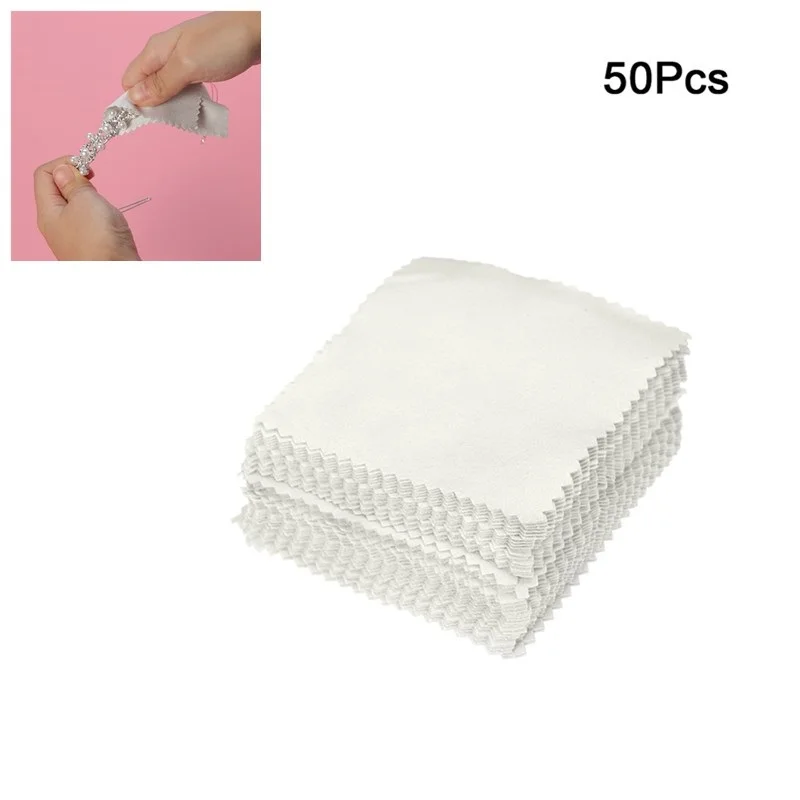 50pcs 8x8cm Jewelry Cleaning Cloth Polishing Cloth For Sterling Silver Gold Silver- Beads Jewelry Tool Silver Polishing Cloth
50pcs 8x8cm Jewelry Cleaning Cloth Polishing Cloth For Sterling Silver Gold Silver- Beads Jewelry Tool Silver Polishing Cloth