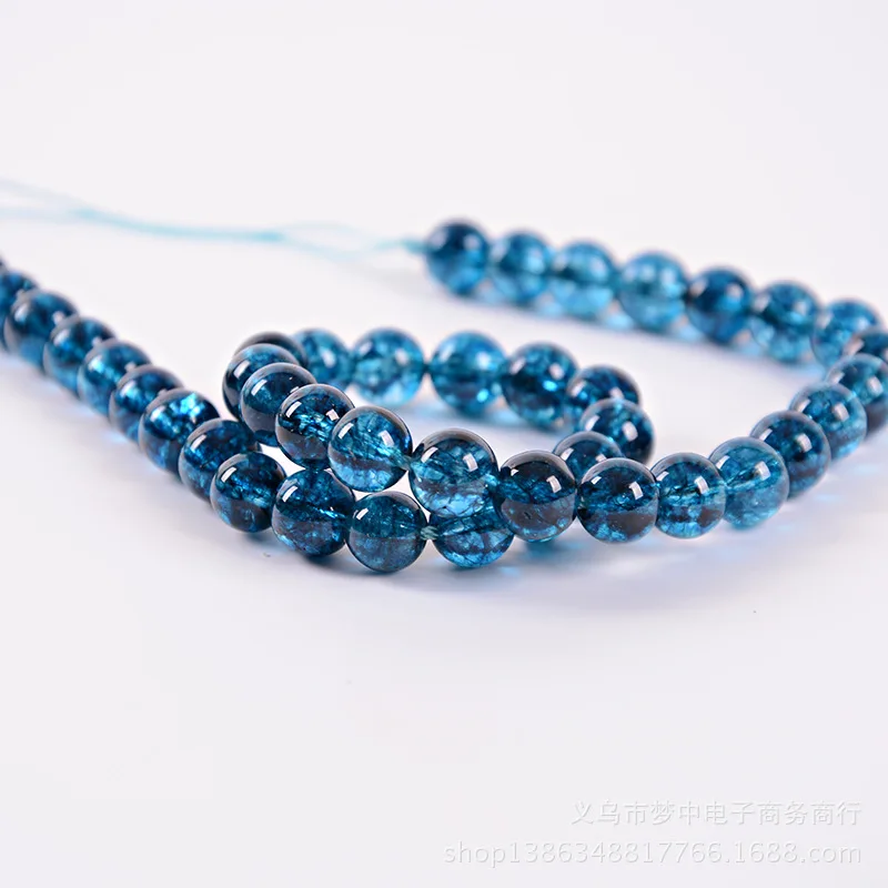 Cracked Round Blue Kyanite Beads Effloresce Blue Quartz 6mm 8mm 10mm 12mm Fashion Jewelry Beads For Frizzling Bracelet Making
Cracked Round Blue Kyanite Beads Effloresce Blue Quartz 6mm 8mm 10mm 12mm Fashion Jewelry Beads For Frizzling Bracelet Making
