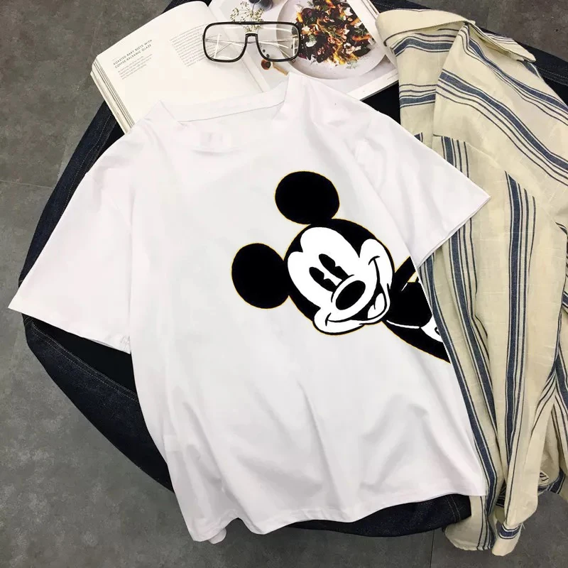 Women/men 2019 Harajuku T Shirt Smile Mickey Aesthetic Graphic Tees Summer Plus Size Streetwear Kawaii Tops Camiseta Mujer
Women/men 2019 Harajuku T Shirt Smile Mickey Aesthetic Graphic Tees Summer Plus Size Streetwear Kawaii Tops Camiseta Mujer