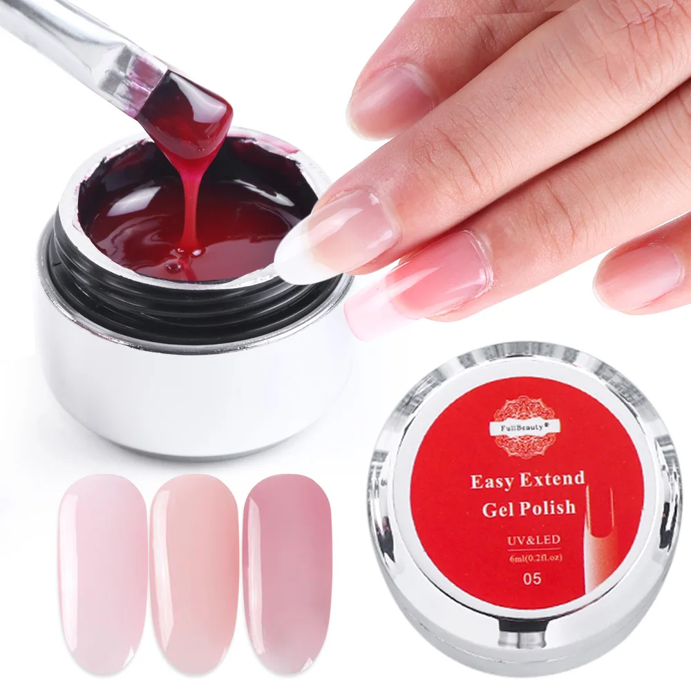 6 Colors Quick Poly Extension Gel Varnish Clear White Pink Crystal Acrylic Nail Tips Builder Fiberglass UV LED Gel Lacquer TR960
6 Colors Quick Poly Extension Gel Varnish Clear White Pink Crystal Acrylic Nail Tips Builder Fiberglass UV LED Gel Lacquer TR960
