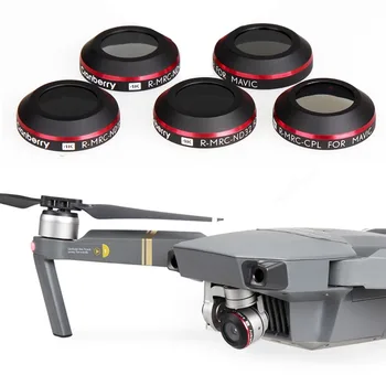 5 in 1 Ultra Light UV CPL ND4 ND8 ND16 Lens Filter for DJI Mavic Pro Platinum Drone Camera Polarizer Neutral Density Filter 
5 in 1 Ultra Light UV CPL ND4 ND8 ND16 Lens Filter for DJI Mavic Pro Platinum Drone Camera Polarizer Neutral Density Filter